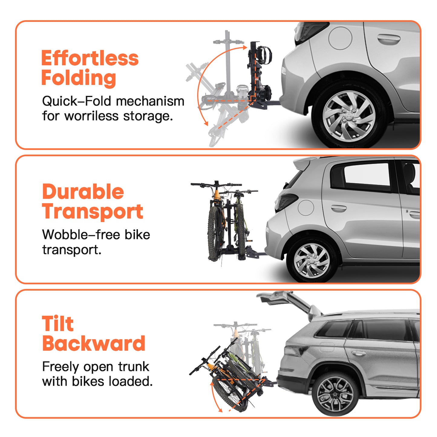 CRAVOT CyberRack S2 Hitch Bike Rack