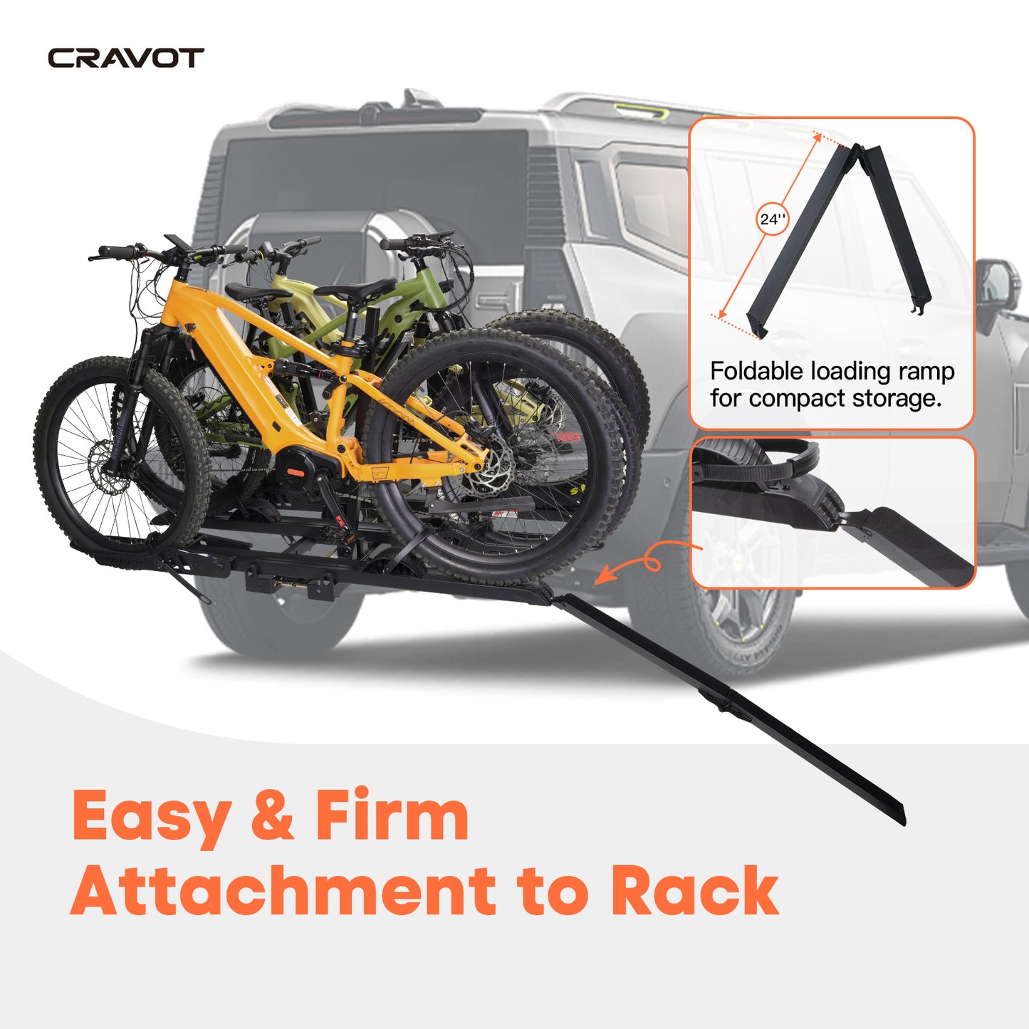 CRAVOT CyberRack S3 Hitch Bike Rack