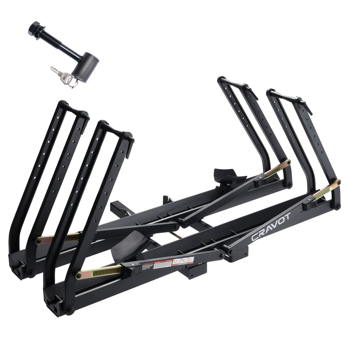 CRAVOT MagRack X2 MAX Foldable Hitch Bike Rack