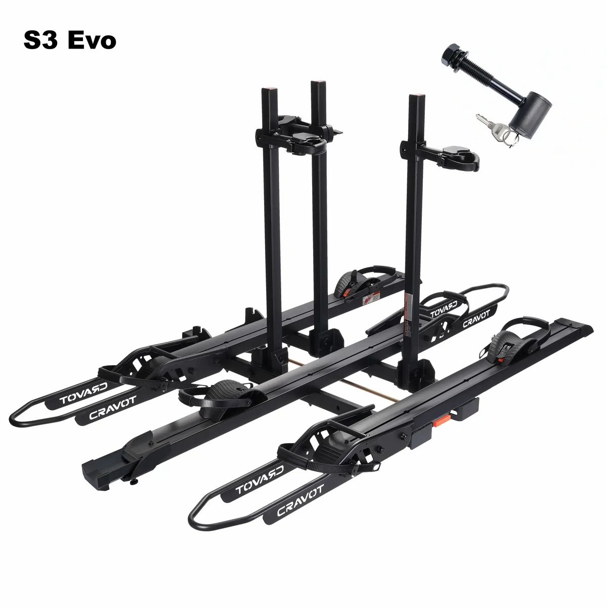 CRAVOT CyberRack S3 Hitch Bike Rack