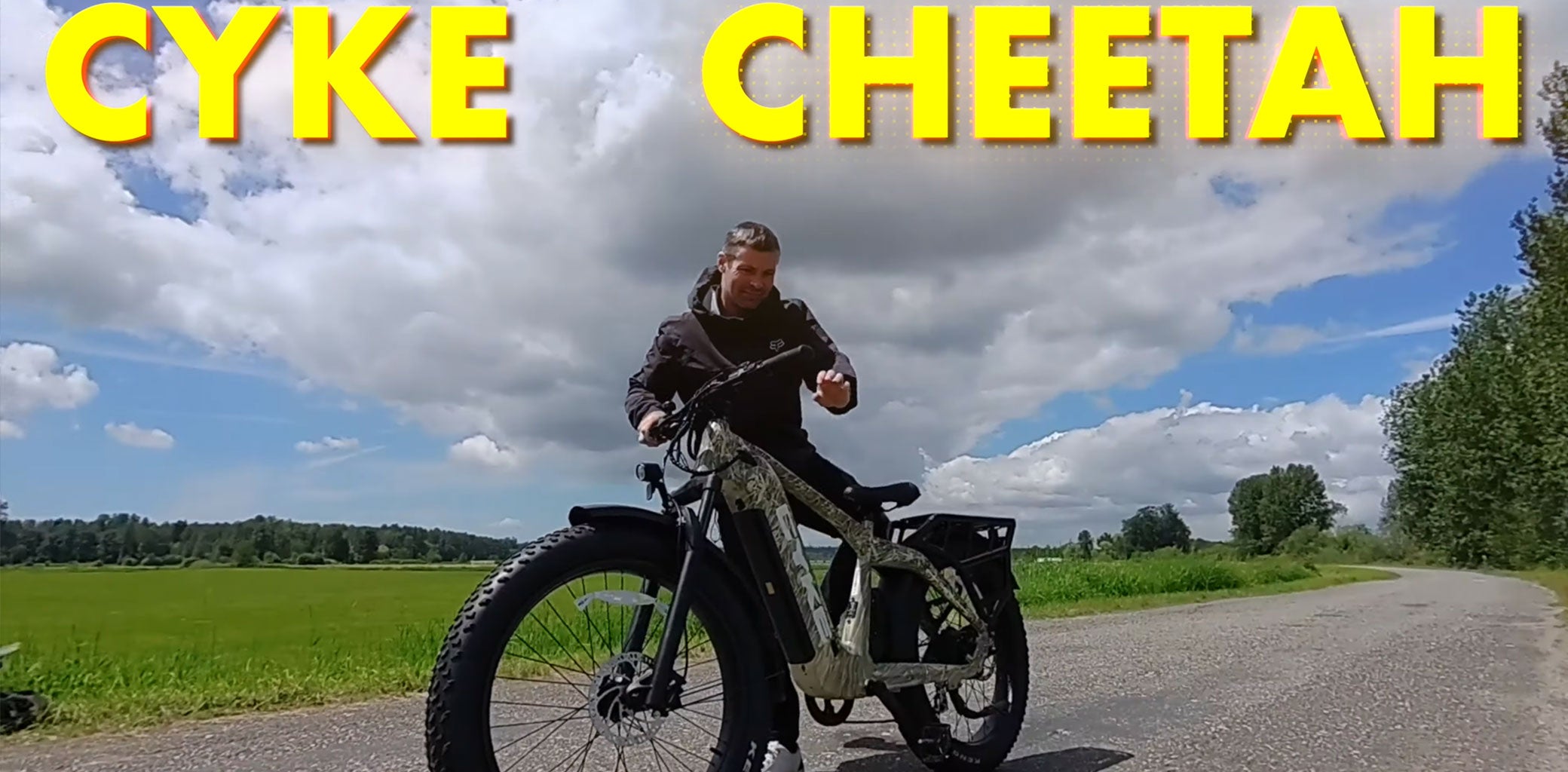 Load video: CYKE Cheetah eBike Review