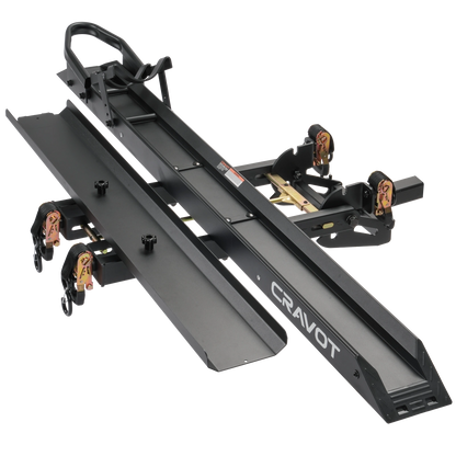 CRAVOT MotoRack M1 Max Hitch Motorcycle Rack