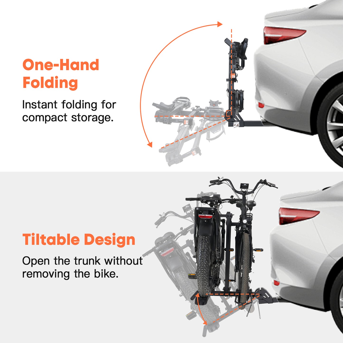 CRAVOT CyberRack E2 PLUS Hitch Bike Rack