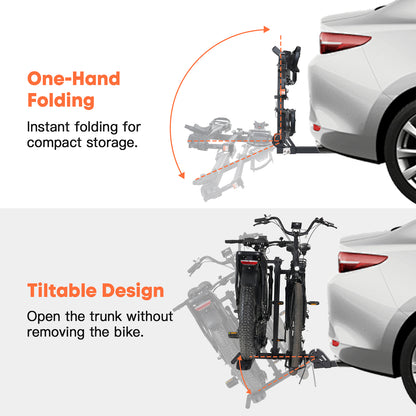 CRAVOT CyberRack E2 PLUS Hitch Bike Rack