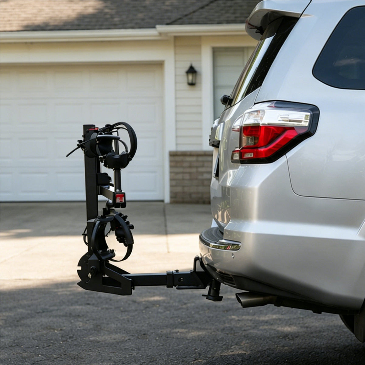 Foldable bike rack