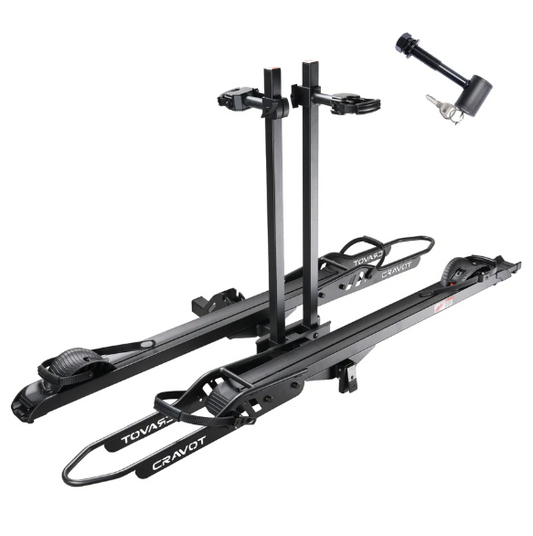 CRAVOT CyberRack R2 Hitch Bike Rack with Integrated Ramp