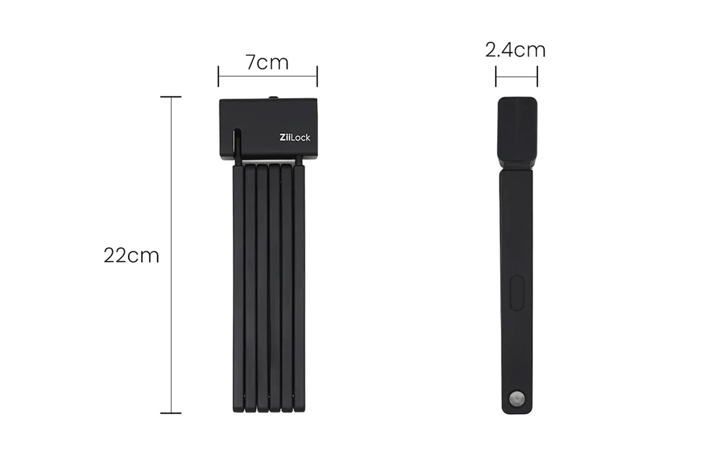 Ziilock M Folding Bike Lock – Free Shipping on Full Case (12 Units)